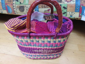 basket of knitting